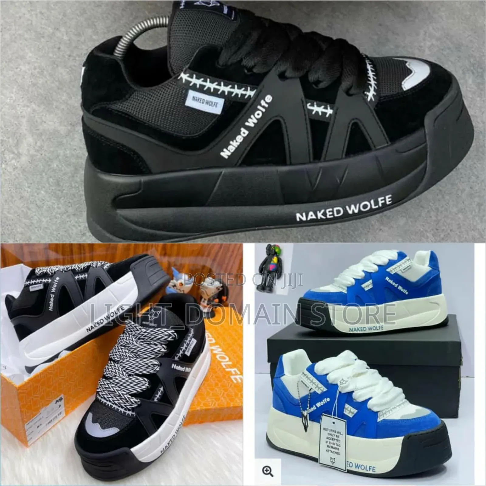 Quality Naked Wolfe Sneakers