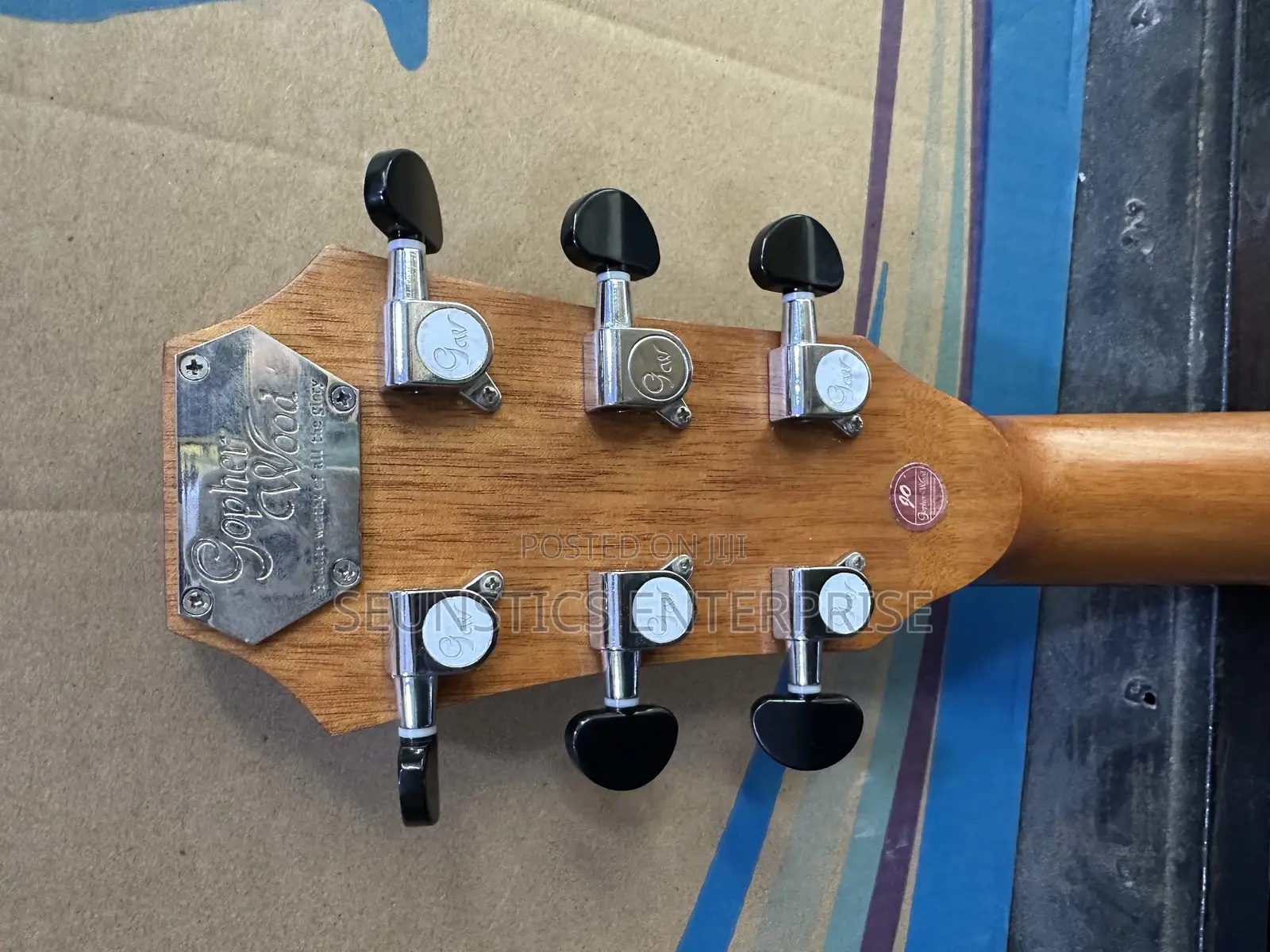 Quality Gopher Wood Acoustic Guitar