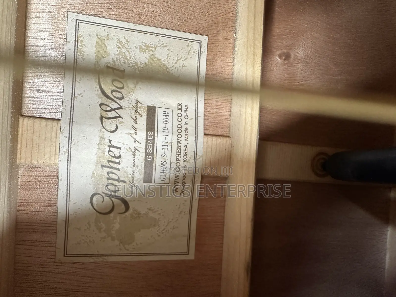 Quality Gopher Wood Acoustic Guitar