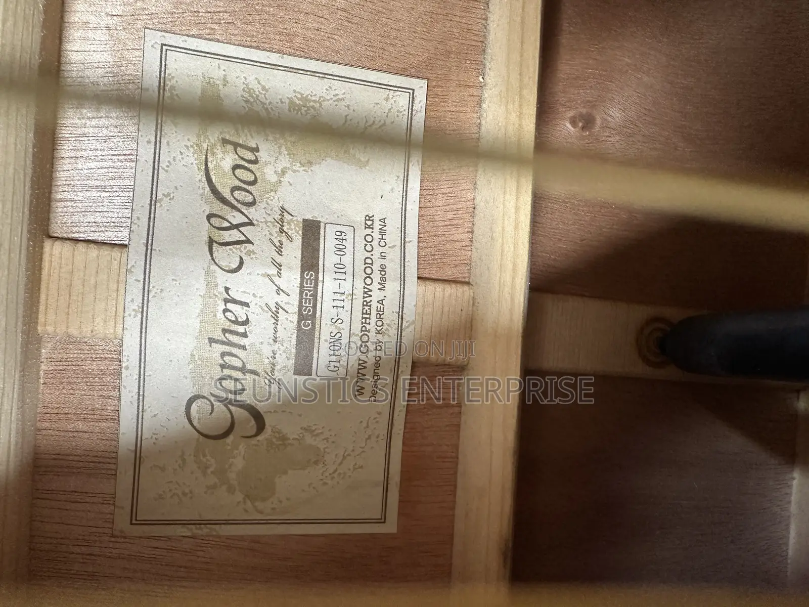 Quality Gopher Wood Acoustic Guitar