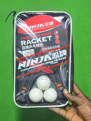 “Table Tennis Bats With Balls – Complete Set”