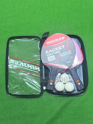 “Table Tennis Bats With Balls – Complete Set”