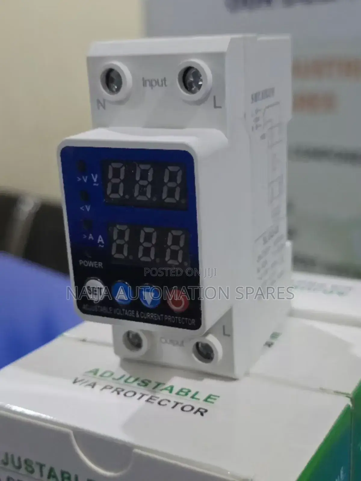 Adjustable Voltage Current Protector | 220vac | 63a