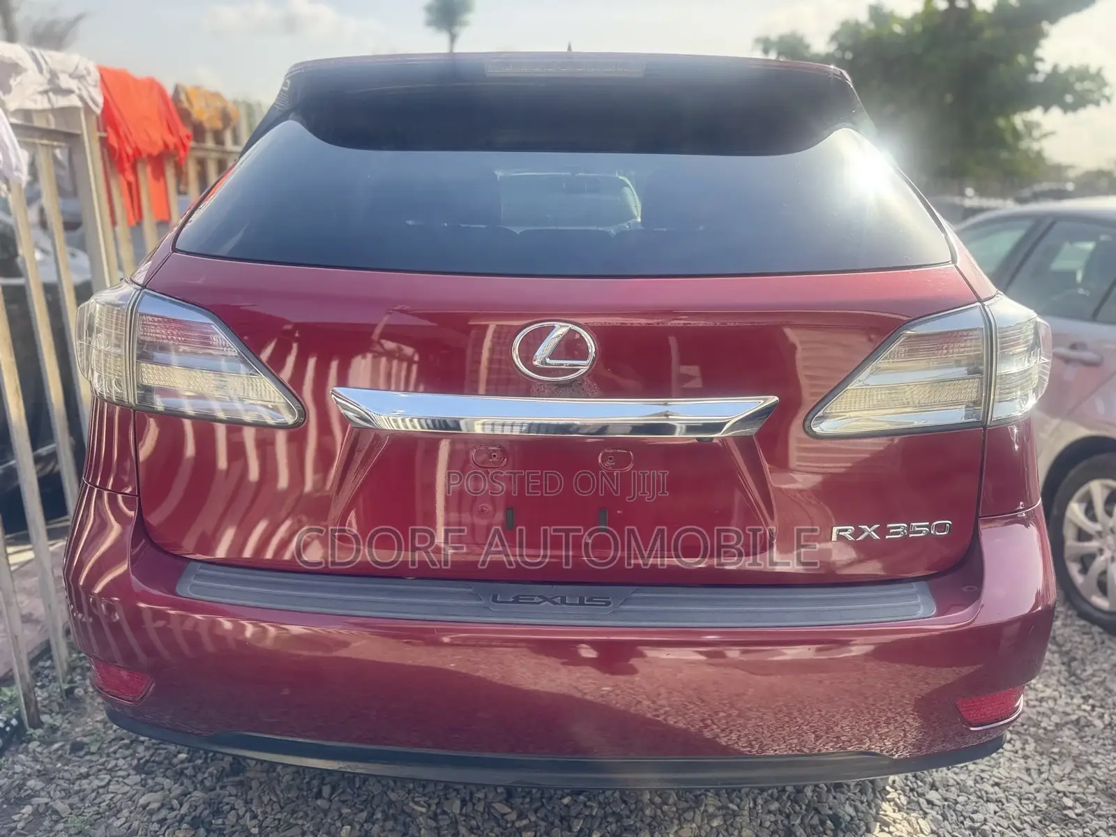 Lexus RX 350 AWD 2012 Red