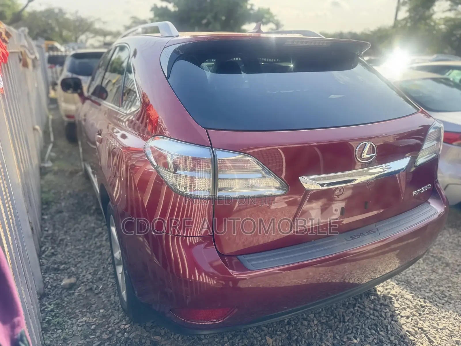 Lexus RX 350 AWD 2012 Red