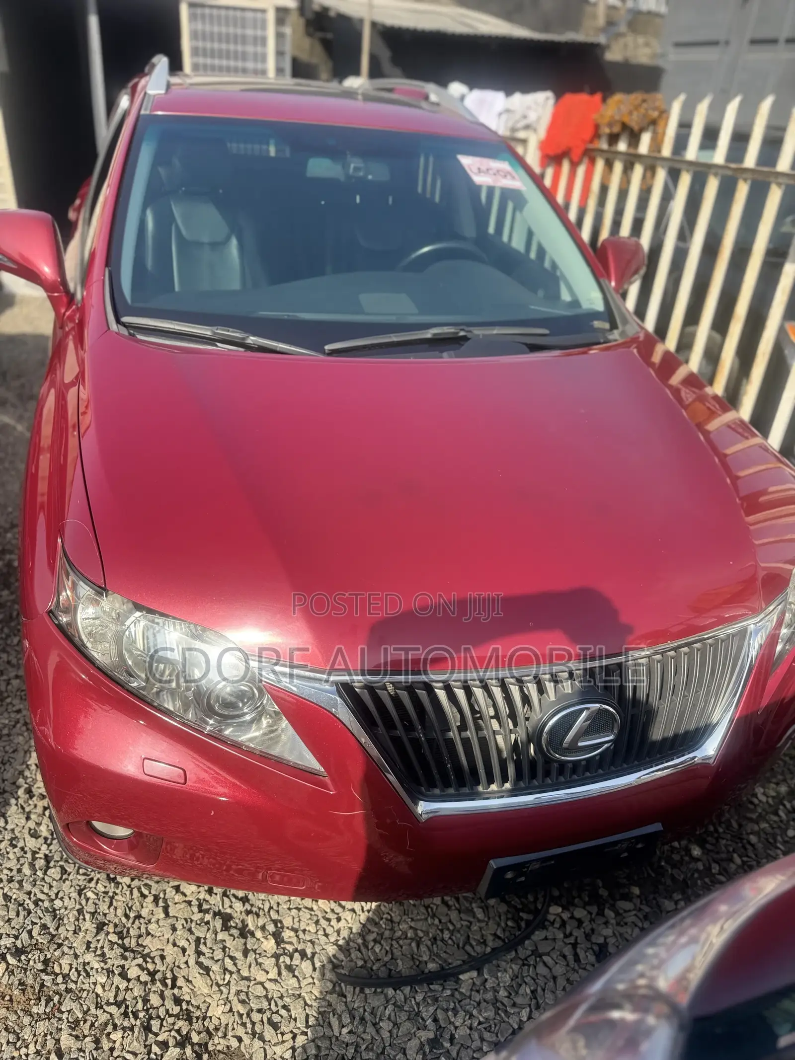 Lexus RX 350 AWD 2012 Red