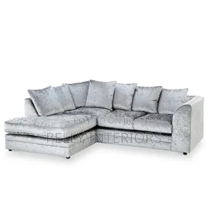 Crushed Velvet Sofa