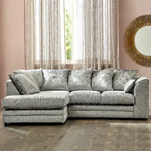 Crushed Velvet Sofa