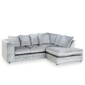 Crushed Velvet Sofa