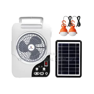 Rechargeable Solar Fans