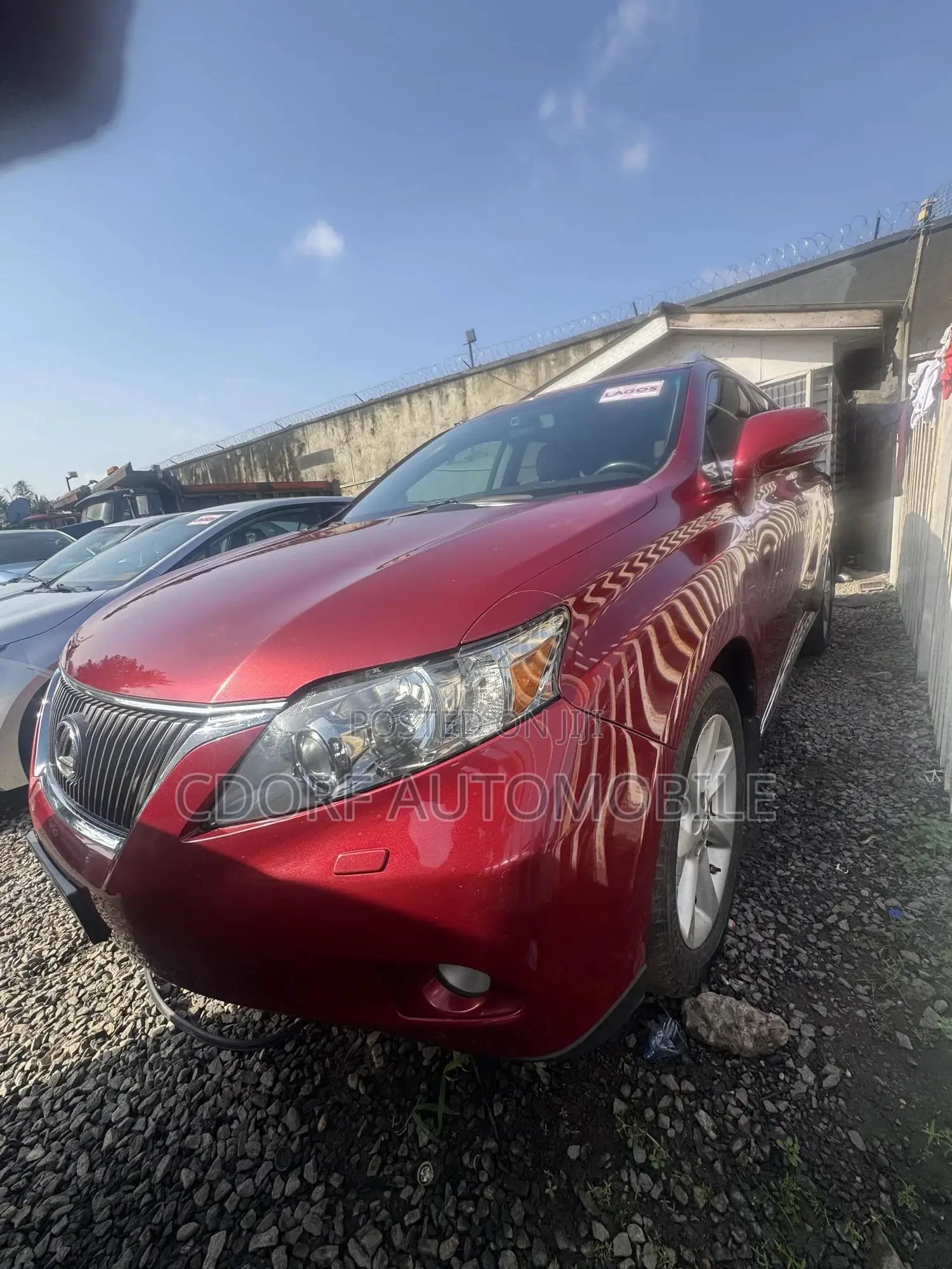 Lexus RX 350 AWD 2012 Red