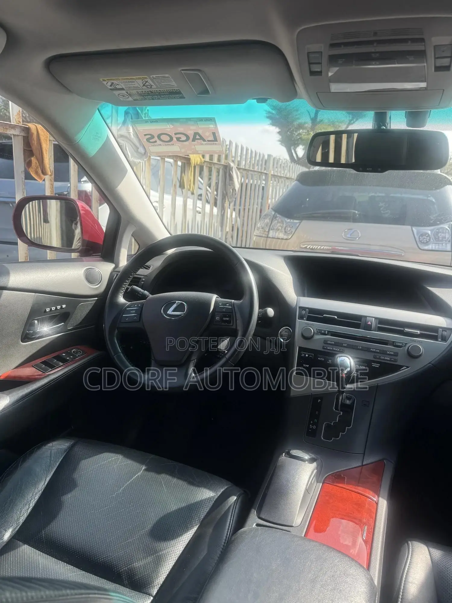 Lexus RX 350 AWD 2012 Red