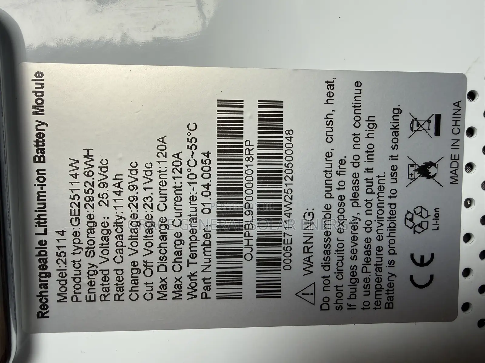 3kwh 24v Galaxy Lithium Battery