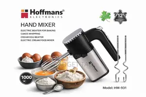 Hoffmans Electric Handheld Mixer - 1,000watt