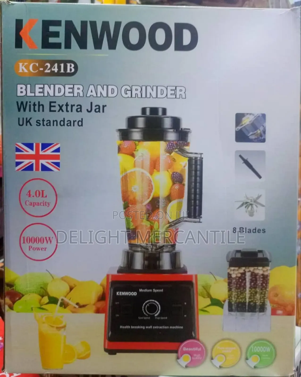 Kenwood Blender Grinder 4l