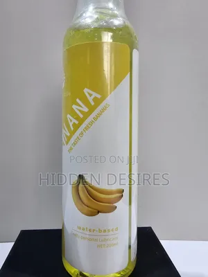 Banana Flavored Lubricant- 200ml