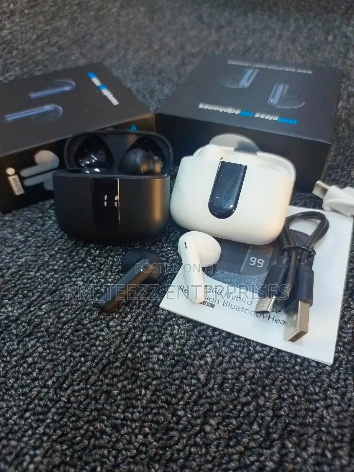 M68 Hybrid Noise Reduction Bluetooth Headset