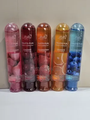 Fruity Flavored Edible Lubricants- Suitable for Oral Sex