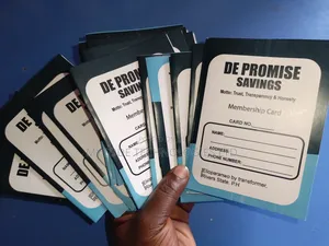 Daily Contribution Card | Ajo | Akawo | Savings Card Printing