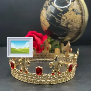 Men Crown With A Touch Of Red