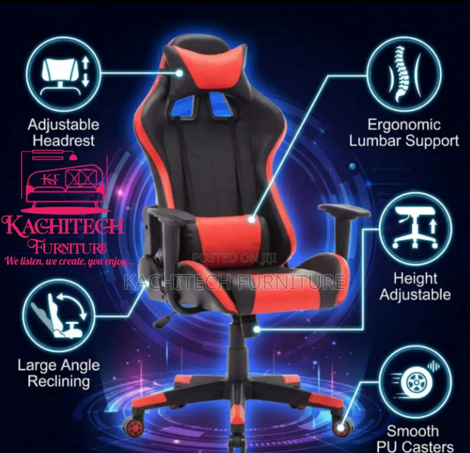 Gaming Chair With Led