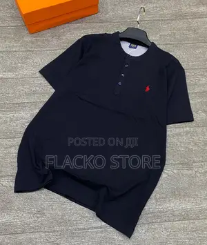 Hugh Quality Polo Ralph Lauren Mandarin Collar Neck T-Shirts