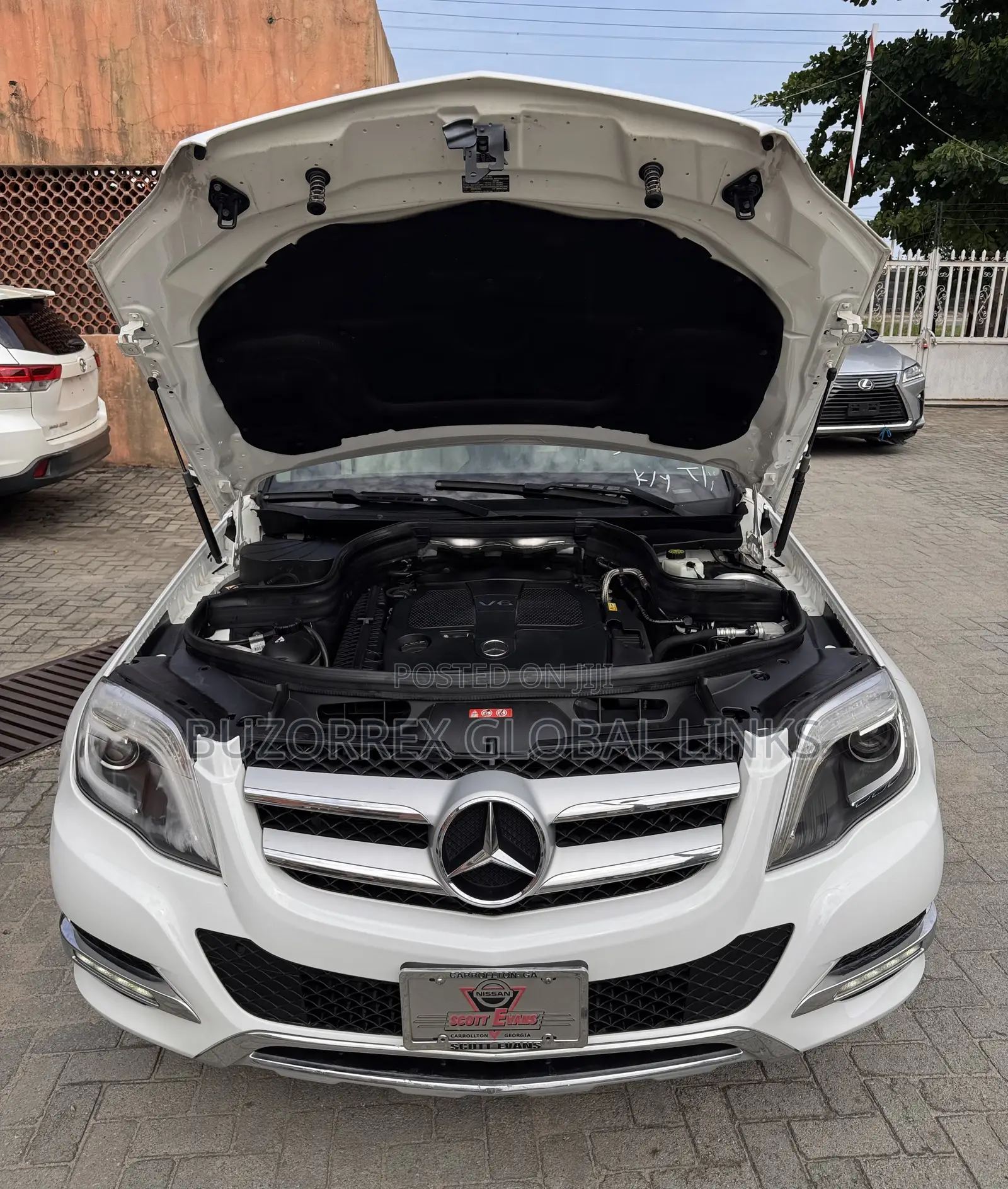 Mercedes-Benz GLK-Class 350 4MATIC 2014 White