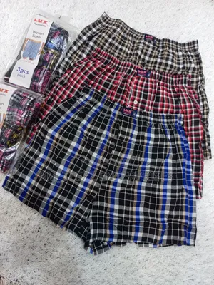 3in1 Men's Lux Premium Rich Cotton Woven Boxers