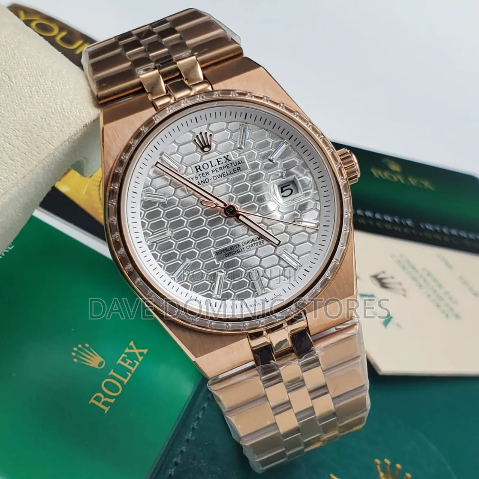 Original Rolex Male Watch Chain Strap Automatic System