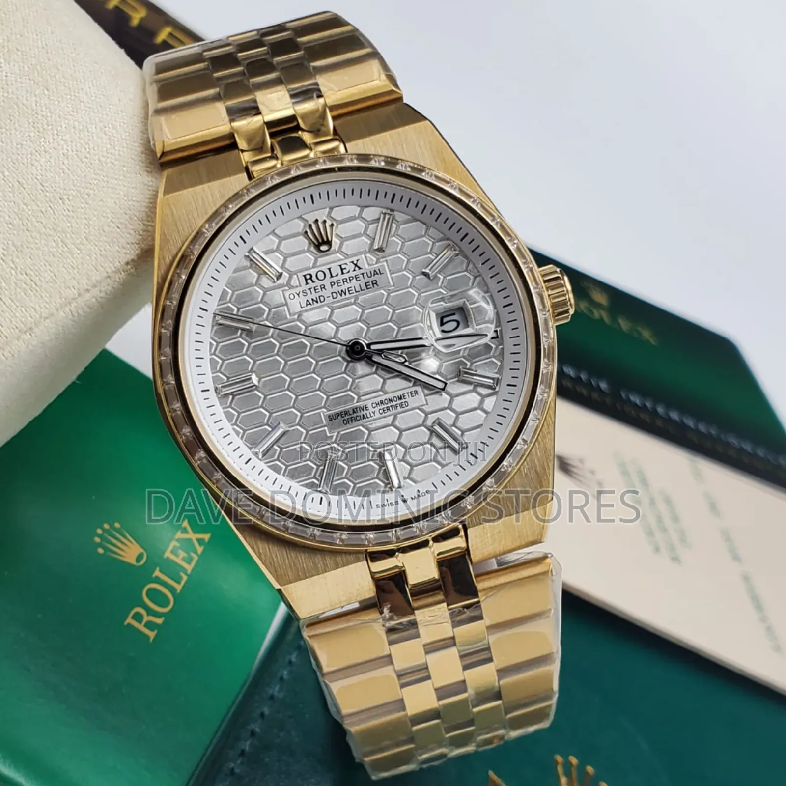 Original Rolex Male Watch Chain Strap Automatic System