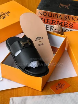 Hermes Luxury Men's Slippers