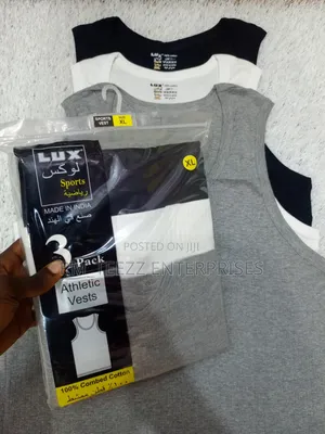 3in1 Lux Sports Men's Althetic Vests