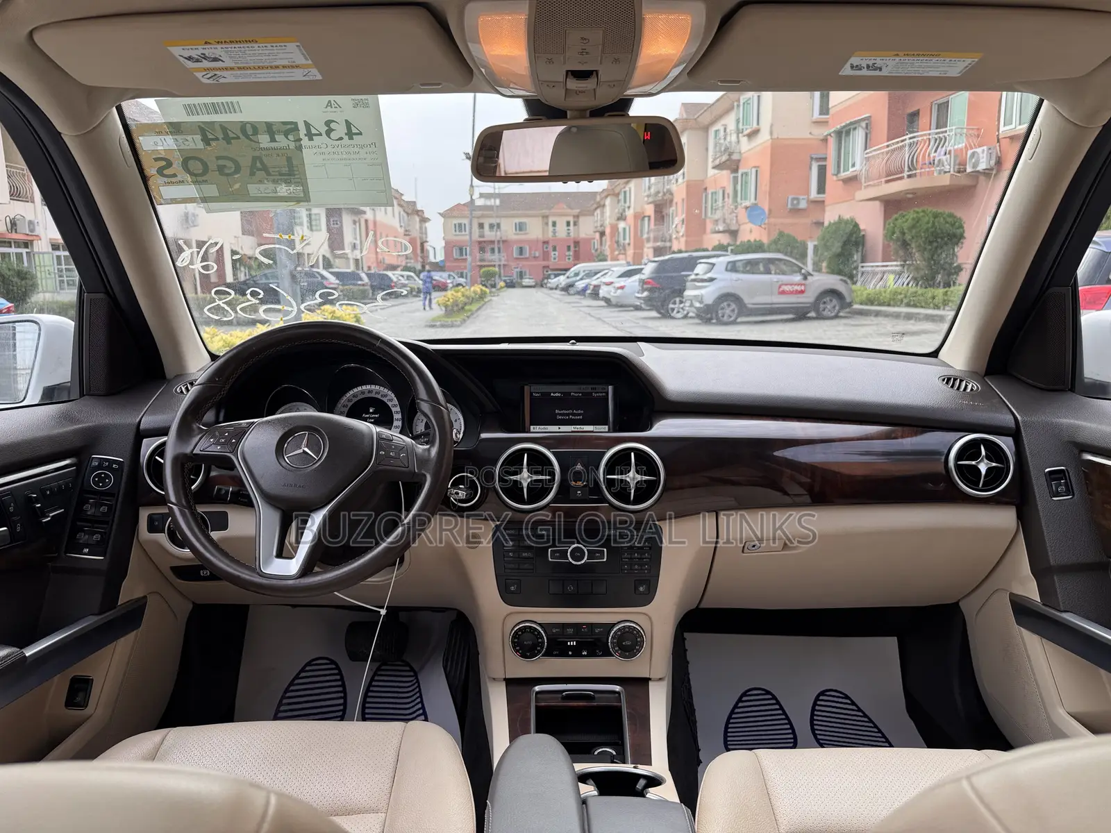 Mercedes-Benz GLK-Class 350 4MATIC 2014 White