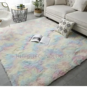 Premium Fluffy Fur Centre Rug