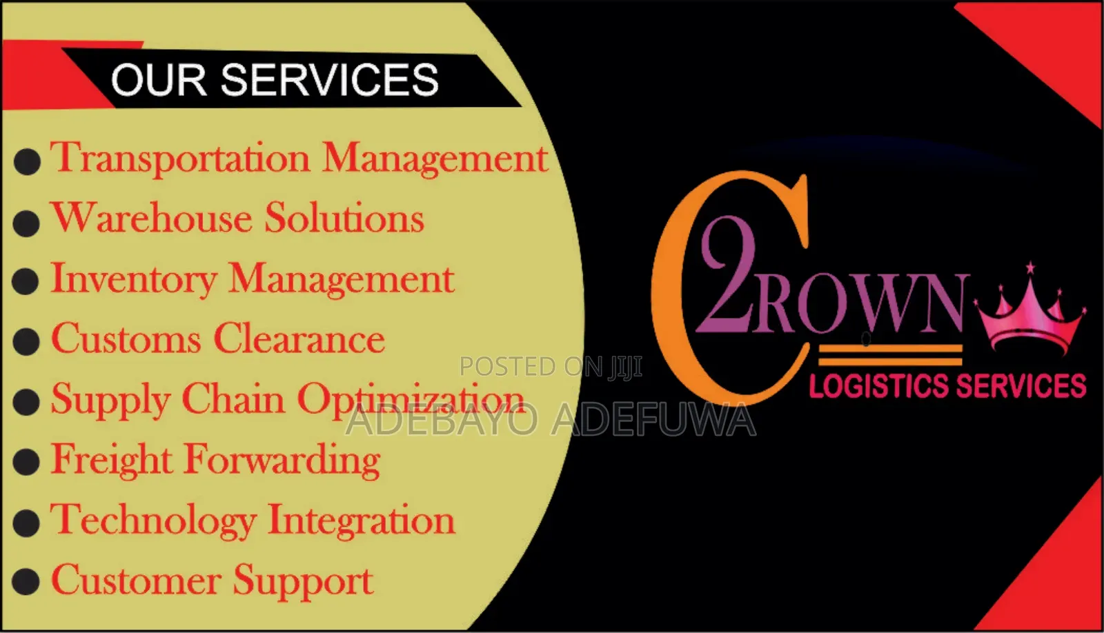 2crown Logistics Services