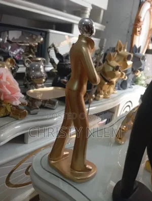 Golf Man Figurine Home Decor