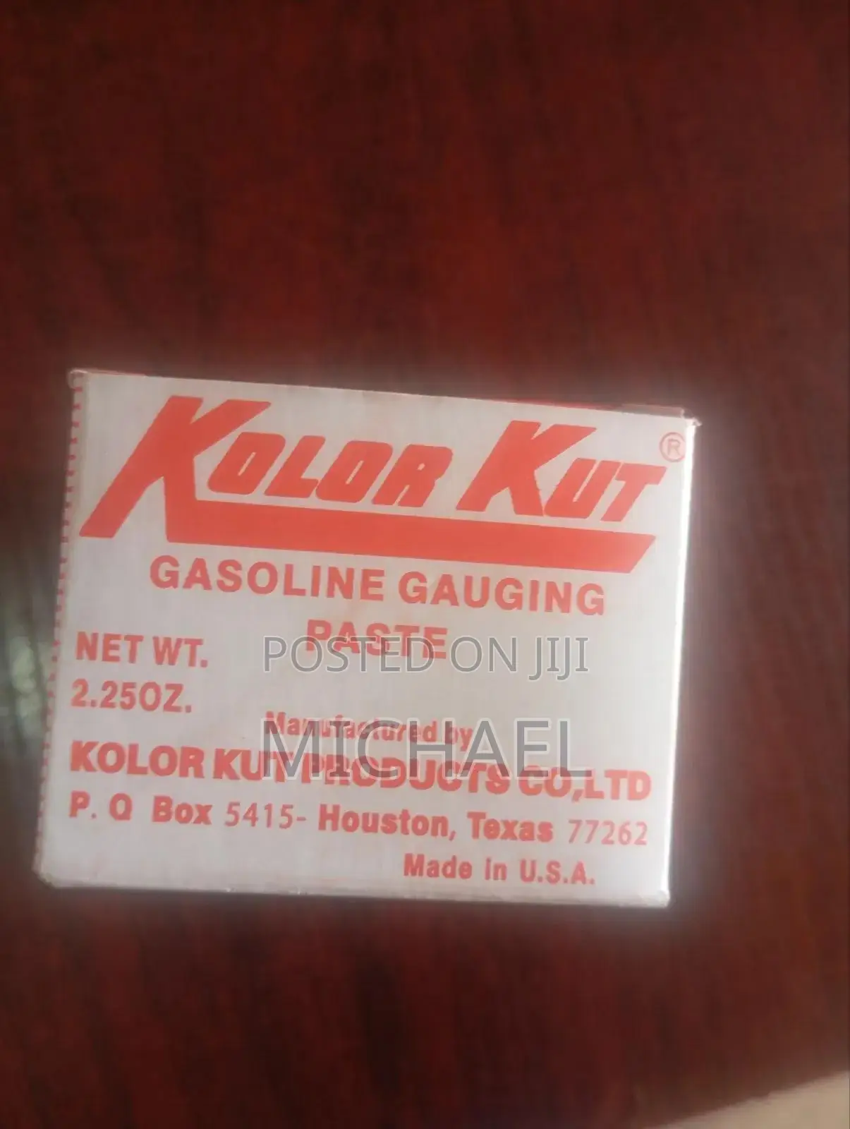 Original Kolor Kut Gasoline Gauging Paste