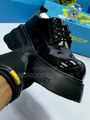 FDCP Lace-Up Chunky Shoes Size 40-46