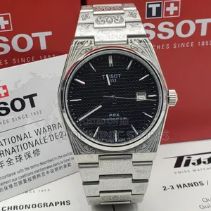 Tissot Male Watch Chain Strap Battery Power