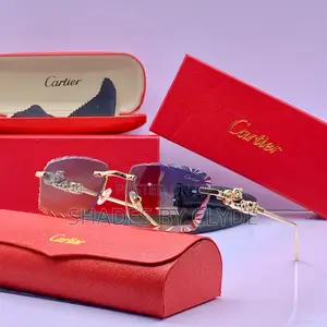 Authentic Cartier Eyeglasses - Iconic Design - Complete Set!