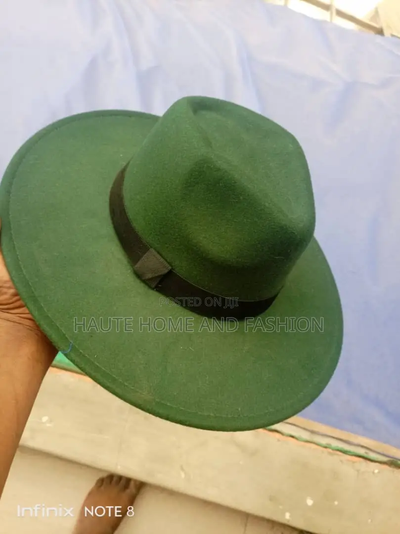 Wide Brim Fedora Hat