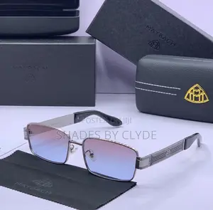 Brand New Maybach Sunglasses - Iconic Design - Complete Set!