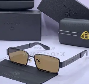 Brand New Maybach Sunglasses - Iconic Design - Complete Set!