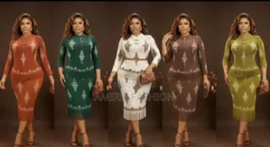 Beautiful Quality and Classy Myiaky Mid Gown