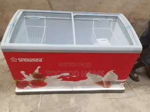Double Door Show Glass Freezer