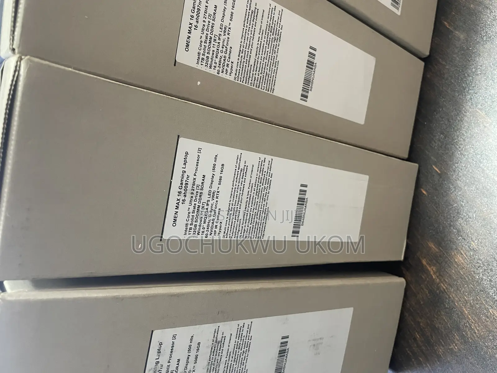 New Laptop HP Omen Max 16 32GB Intel Core Ultra 9 SSD 1T