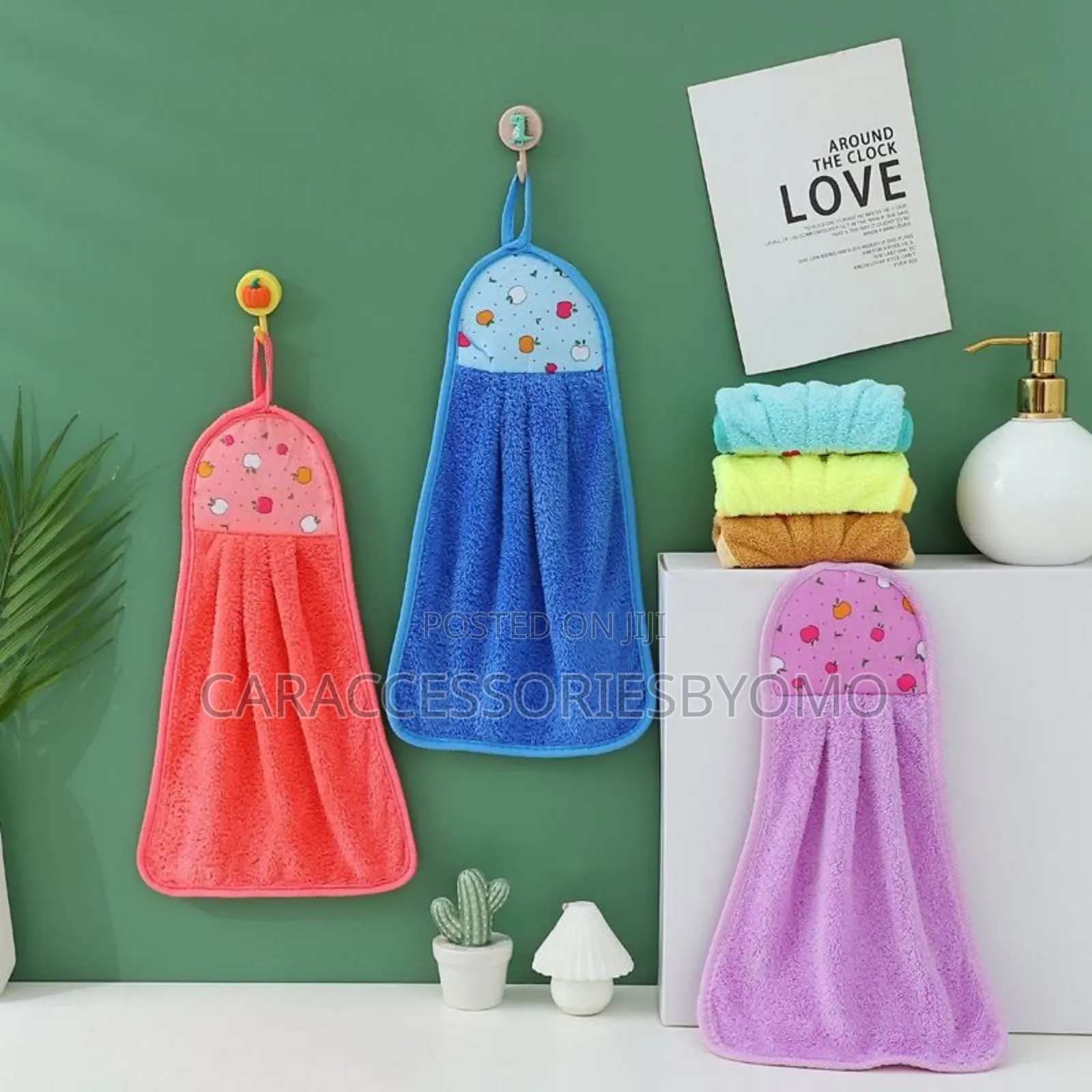 6pc Hanging Kitchen Napkin