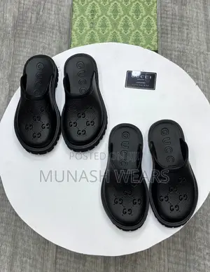 Gucci Flat and Big Sole Slide 40-46