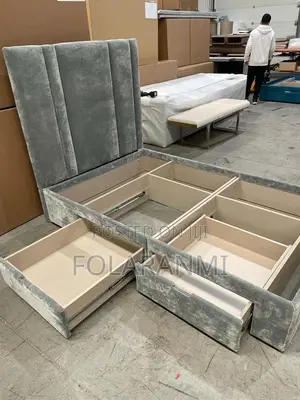 Bed Frame With Storage Unit
