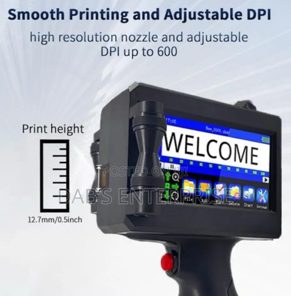 Handheld Inkjet Printer